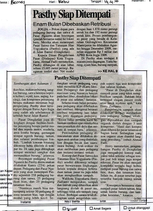 Kliping jogja terbaru